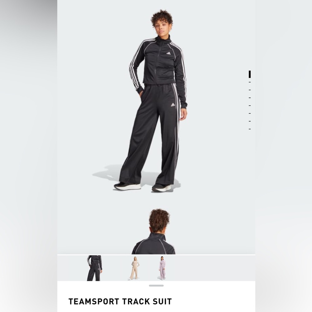 Adidas Team Sports Track Suit Set